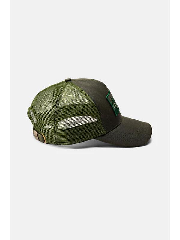 Filson Logger Tin Cloth Mesh Cap - Otter Green Image 4