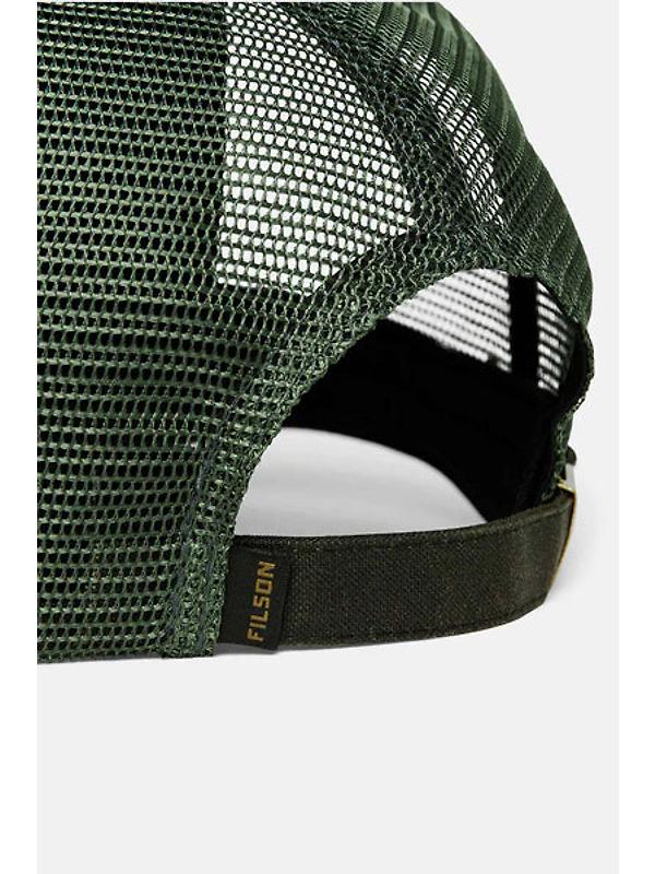 Filson Logger Tin Cloth Mesh Cap - Otter Green Image 5