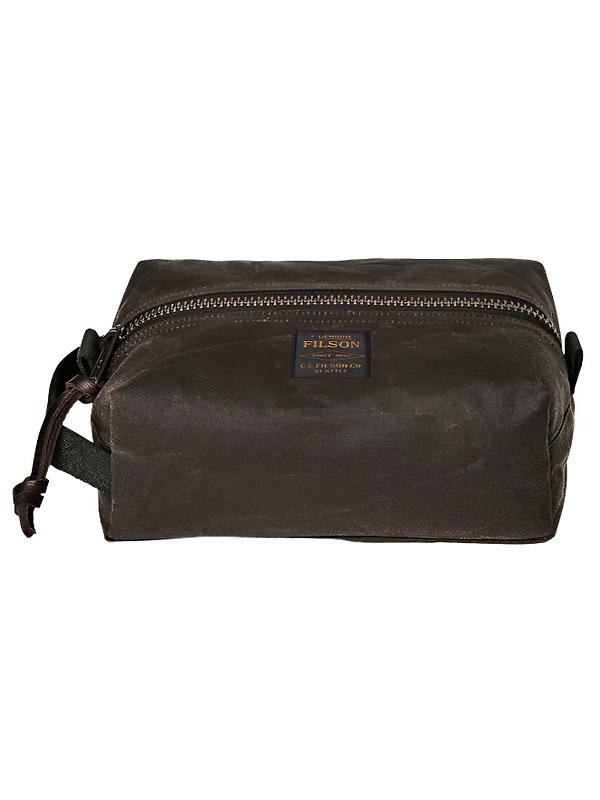Filson Tin Cloth Travel Kit - Otter Green Image 1
