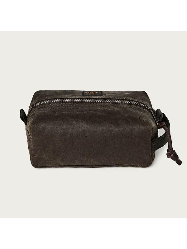Filson Tin Cloth Travel Kit - Otter Green Image 2