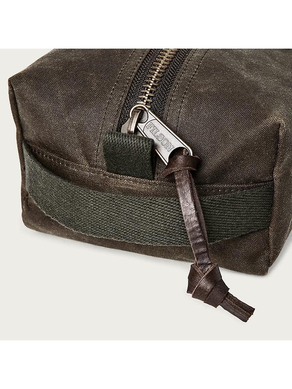 Filson Tin Cloth Travel Kit - Otter Green Image 5