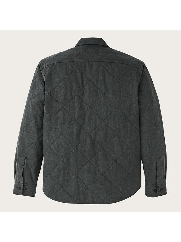 Filson Men's Insulated Flannel Shirt - Charcoal Image 3