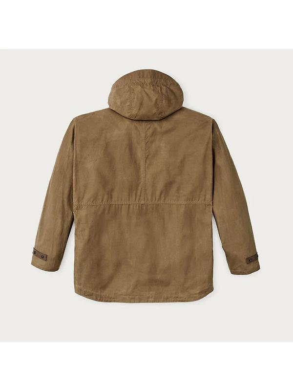 Filson Waxed Cotton Ranger Lightweight Anorak - Dark Beige Image 2