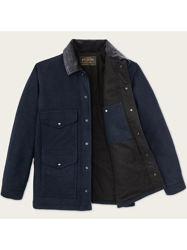 Filson Men's Spokane Insulated Cruiser Mack Blend Jacket - Navy Image 3
