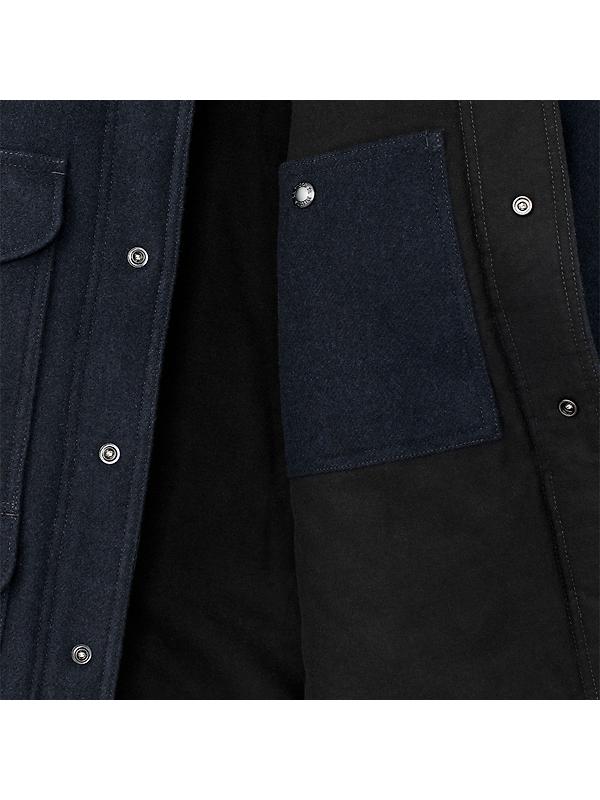 Filson Men's Spokane Insulated Cruiser Mack Blend Jacket - Navy Image 5