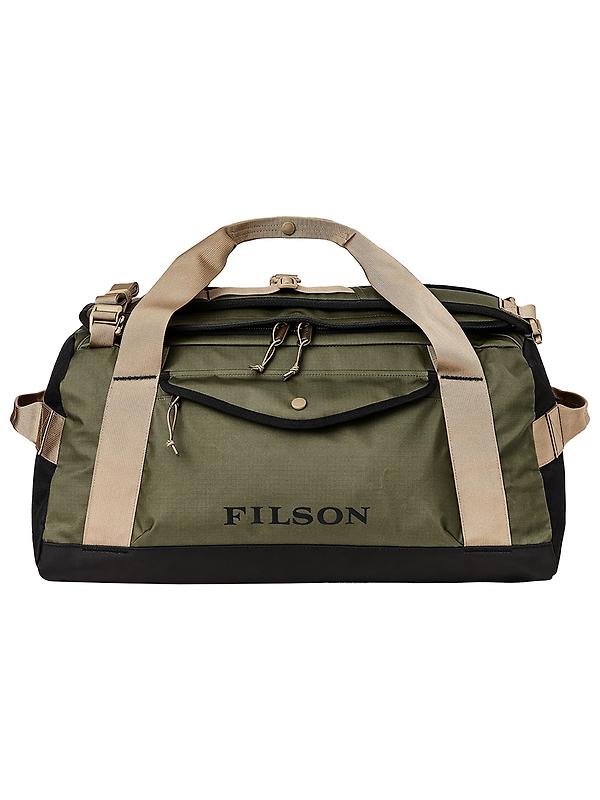 Filson All-Weather 50L Duffle Bag - Olive/Black/Covert Image 1