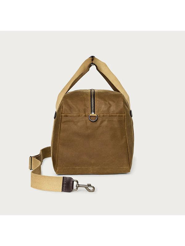 Filson Tin Cloth Medium Duffle Bag - Dark Tan Image 3