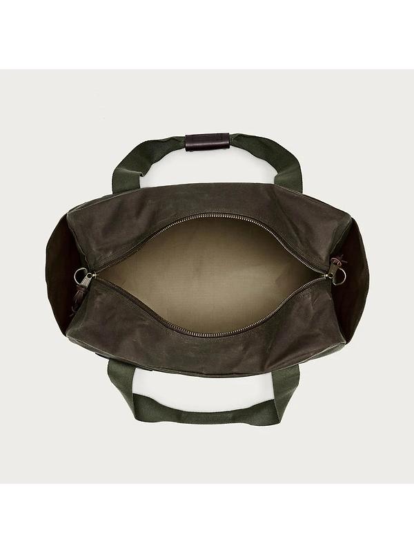 Filson Tin Cloth Medium Duffle Bag - Otter Green Image 4