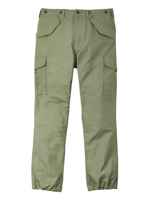 Filson Cotton Field Cargo Pants - Washed Fatigue Green Image 1