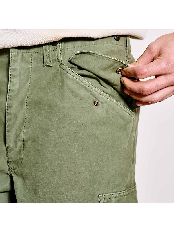 Filson Cotton Field Cargo Pants - Washed Fatigue Green Image 10