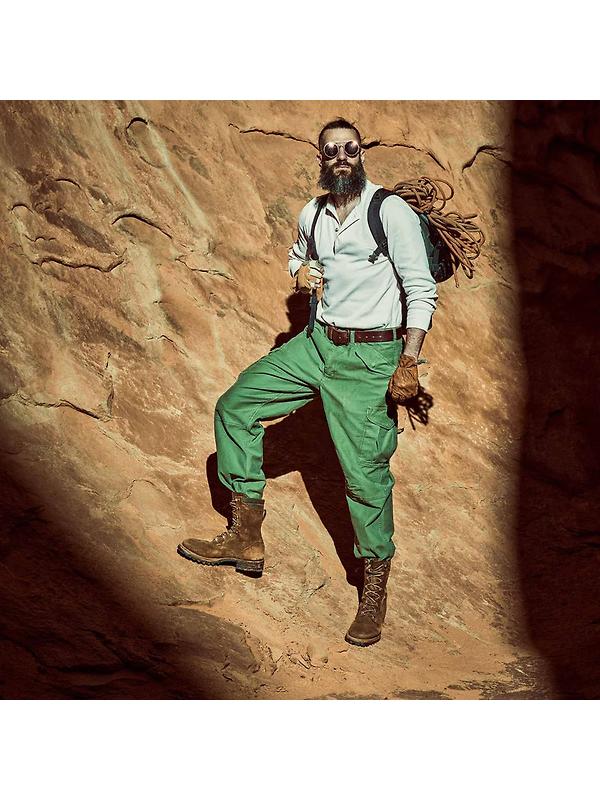 Filson Cotton Field Cargo Pants - Washed Fatigue Green Image 12