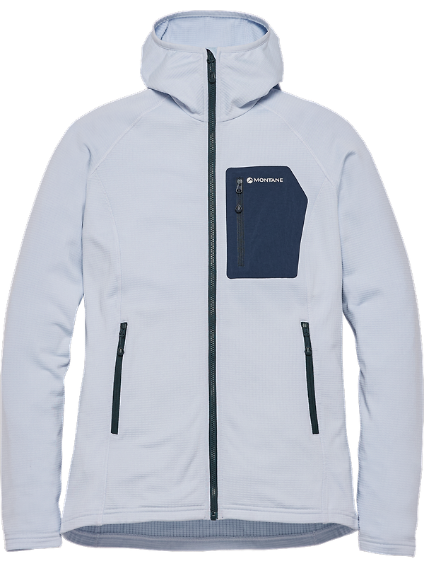 Montane Women's Protium CP Hooded Fleece Jacket - Lilac Haze Product Image