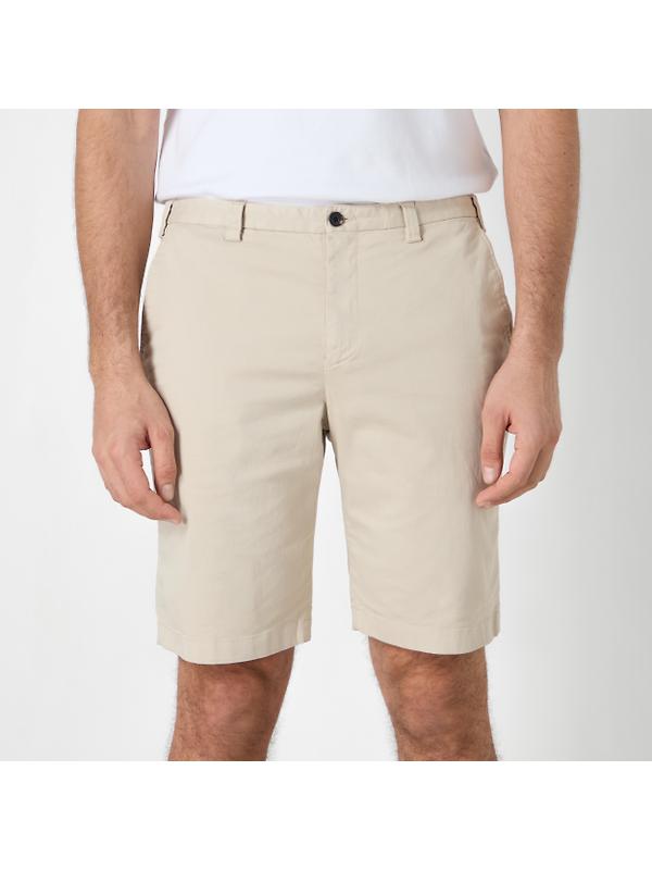 Oliver Sweeney Men's Frades Italian Cotton Shorts - Stone Image 5