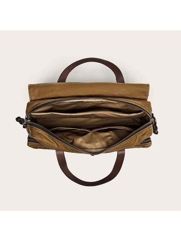 Filson 24 Hour Tin Briefcase - Dark Tan Image 8