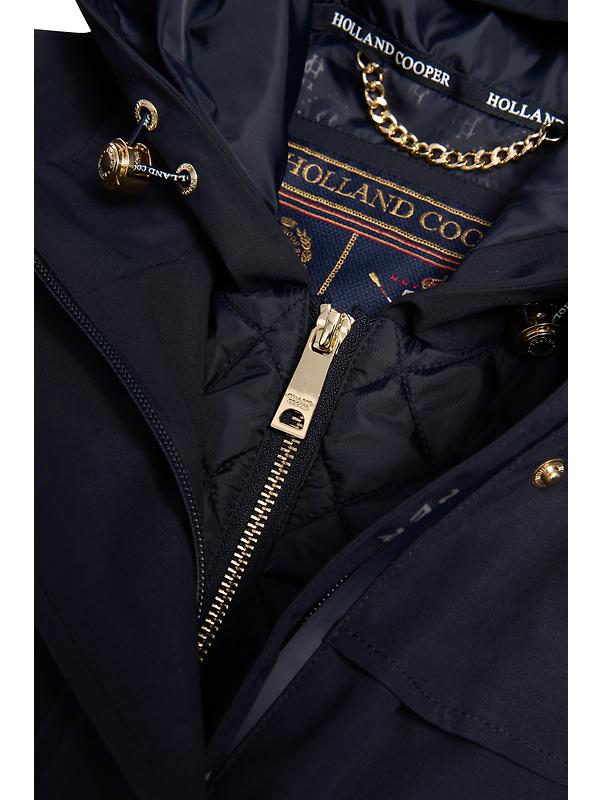 Holland Cooper Women's Folgate Rain Coat - Ink Navy Image 10