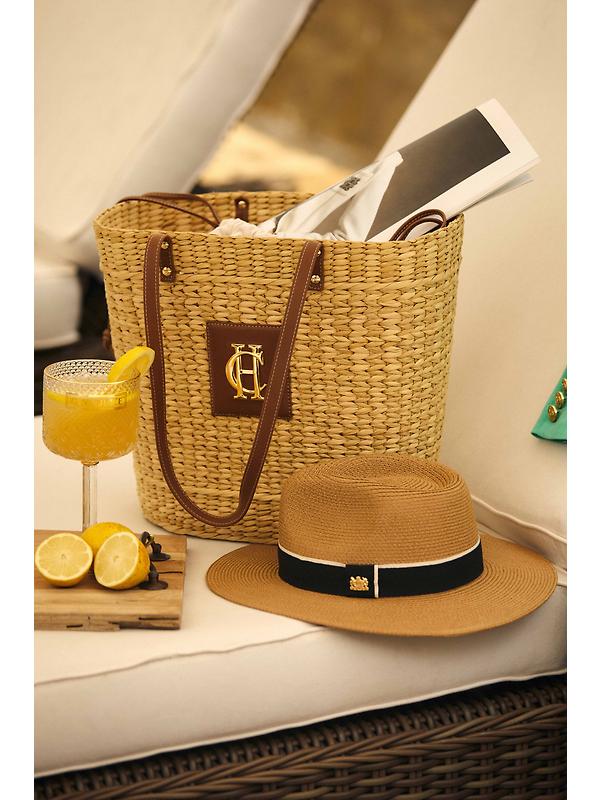 Holland Cooper Women's Francesca Hat - Camel Black Image 4