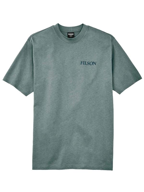 Filson Frontier Graphic Tee Shirt - Balsam Green Product Image