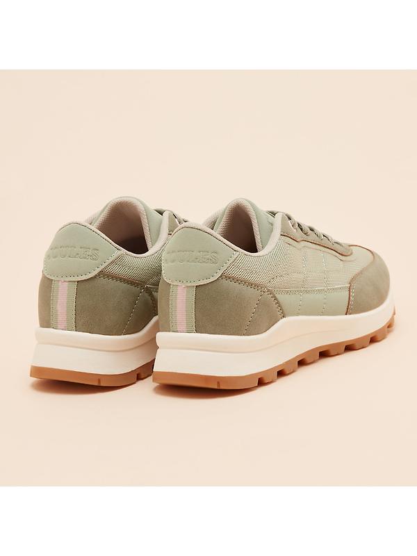 Joules Women's Parkfield Trainers - Khaki Green Image 3