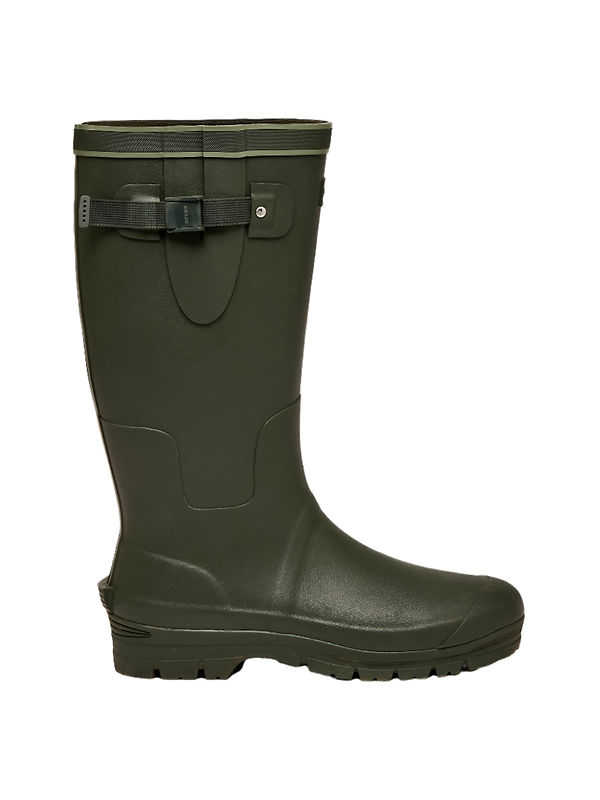 Joules Men's Eckland Adjustable Neoprene Tall Wellies - Green Image 1