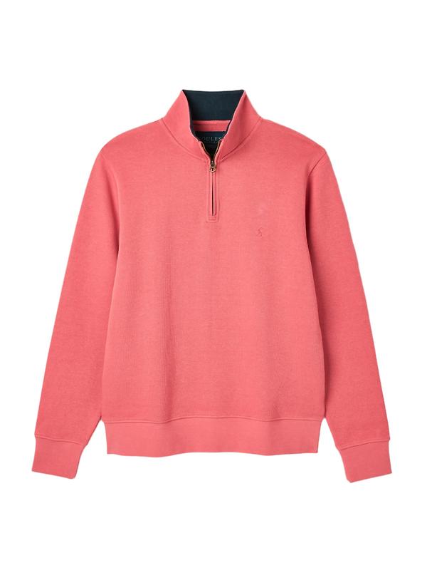 Product image of Joules Men's Alistair Zip Neck Jumper - Pink