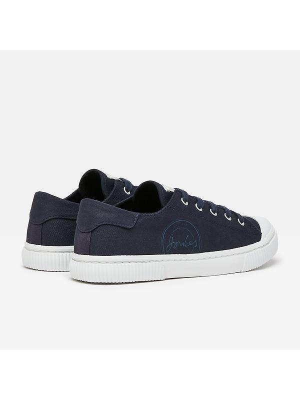 Joules Women's Coast Canvas Pumps - Navy Image 3