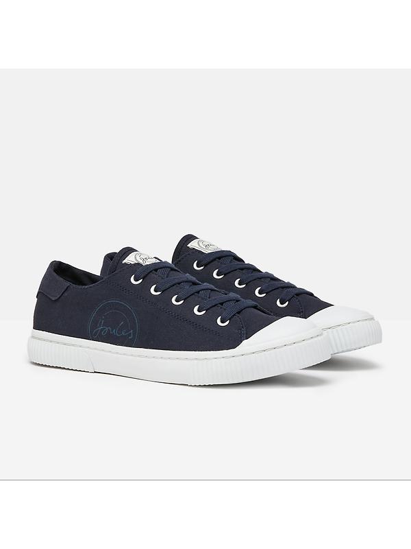 Joules Women's Coast Canvas Pumps - Navy Image 2