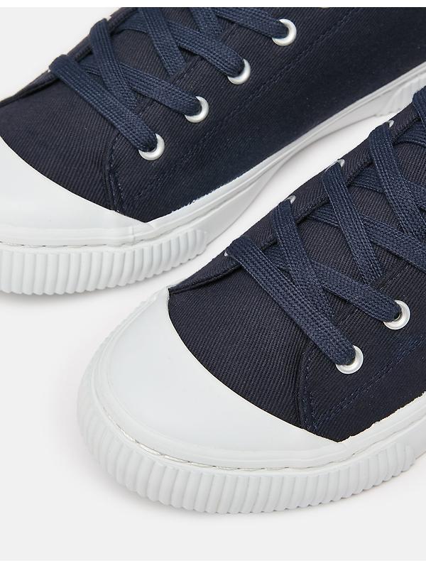 Joules Women's Coast Canvas Pumps - Navy Image 7