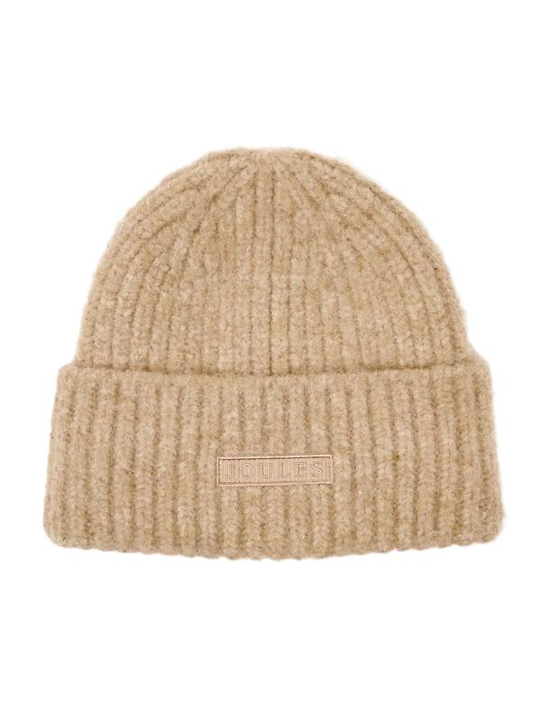 Product image of Joules Women's Caversham Beanie Hat - Oat