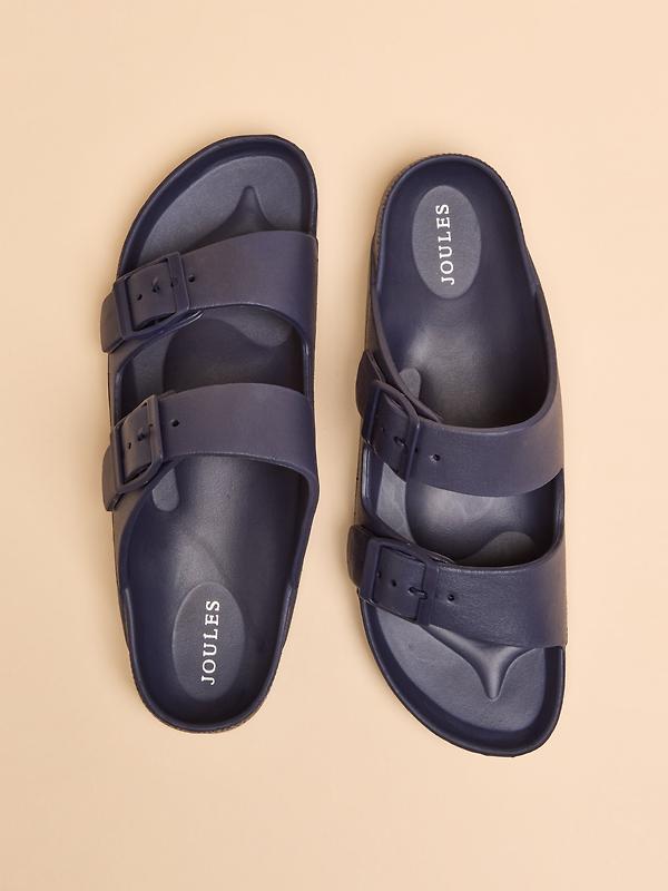 Joules Men's Sunseeker EVA Sliders - Navy Blue Image 3