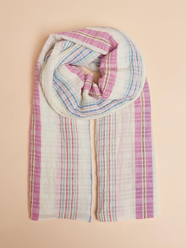 Product image of Joules Women's Orla Scarf - Multi Stripe
