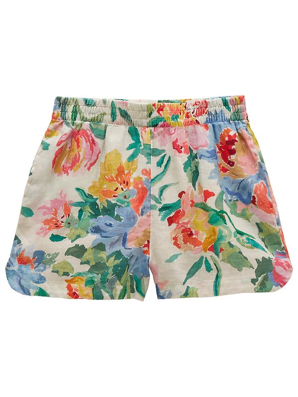 Joules Women's Linen Shorts - Multi Floral Image 1