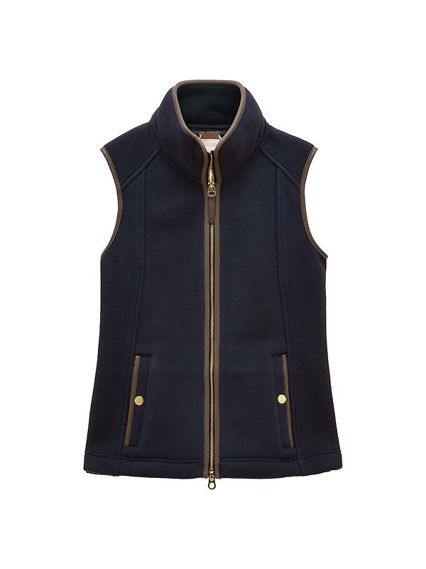 Joules Women's Heritage Fleece Gilet - Navy Image 1