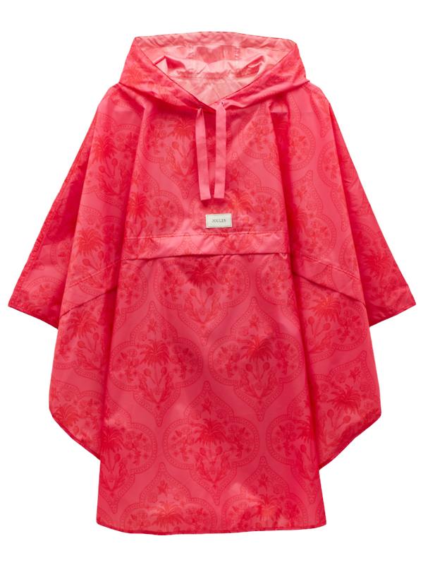 Product image of Joules Women's Elstow Packable Poncho - Pink
