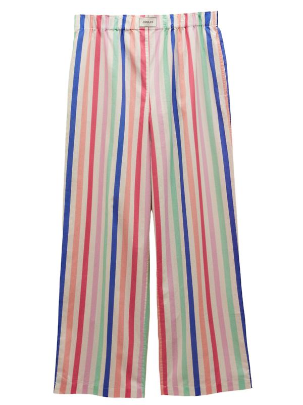 Product image of Joules Women's Hallie Trousers - Multi Stripe