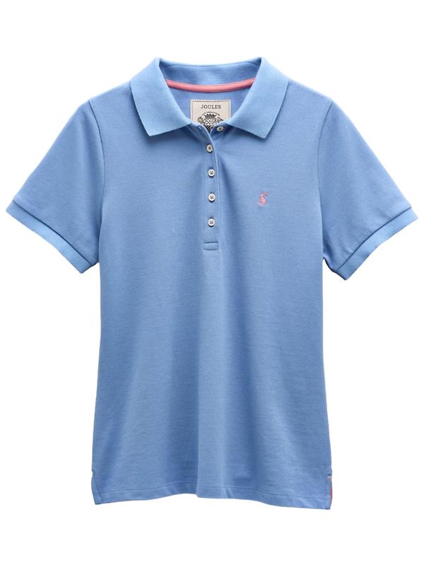 Joules Women's Woody Polo Shirt - Blue Product Image