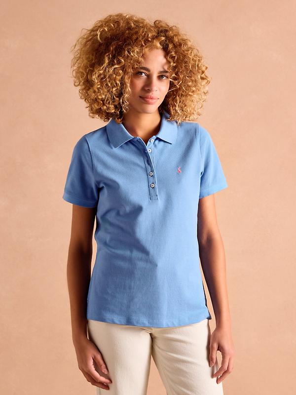 Joules Women's Woody Polo Shirt - Blue Image 2