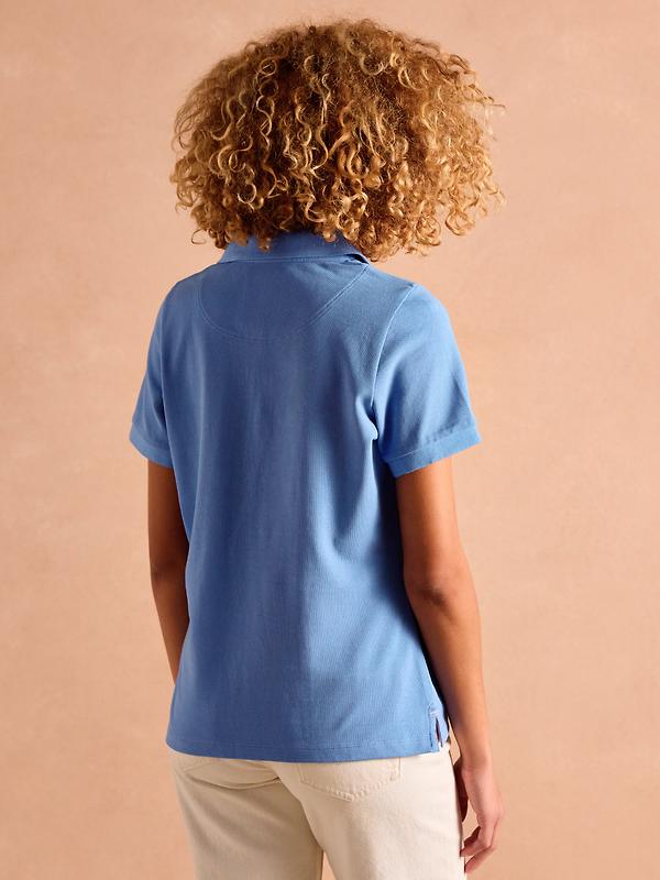 Joules Women's Woody Polo Shirt - Blue Image 3
