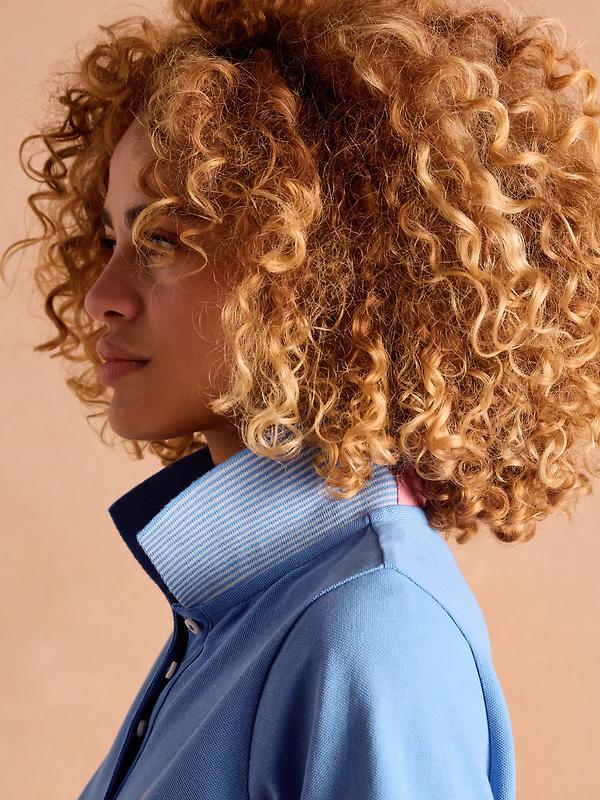 Joules Women's Woody Polo Shirt - Blue Image 6