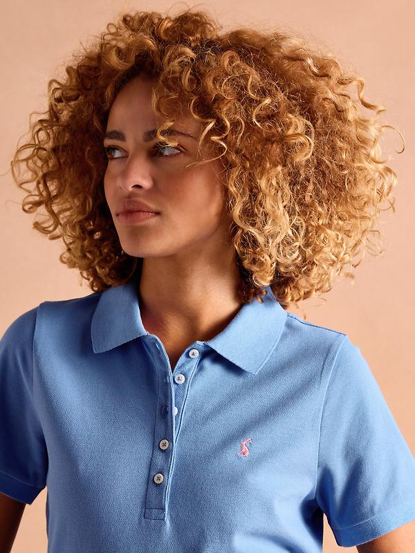 Joules Women's Woody Polo Shirt - Blue Image 8