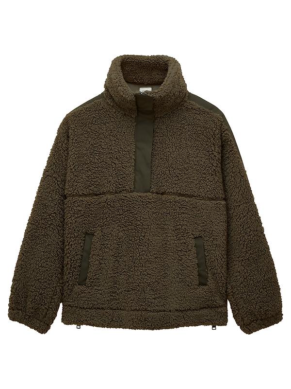 Joules Women's Tilly Quarter Zip Fleece - Green Image 1
