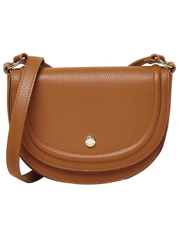 Joules Women's Paloma Half Moon Cross Body Bag - Tan Brown Image 1