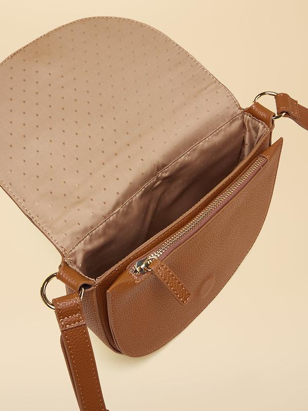 Joules Women's Paloma Half Moon Cross Body Bag - Tan Brown Image 6