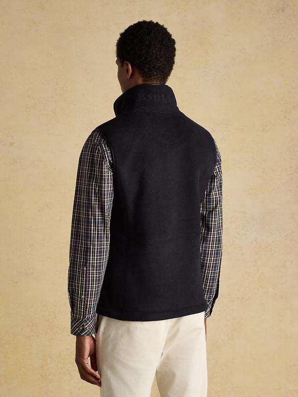 Joules Men's Heritage Fleece Gilet - Black Image 3