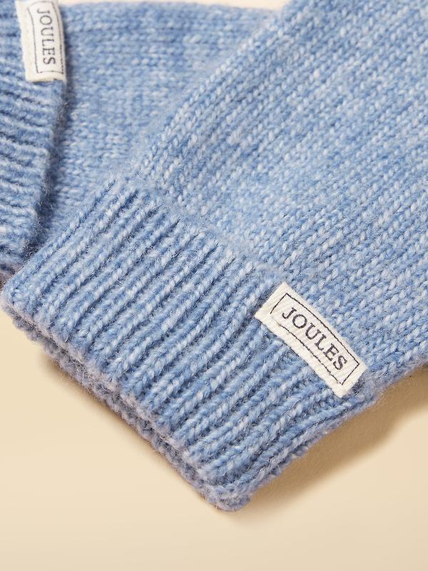 Joules Women's Rosa Knitted Gloves - Blue Image 3