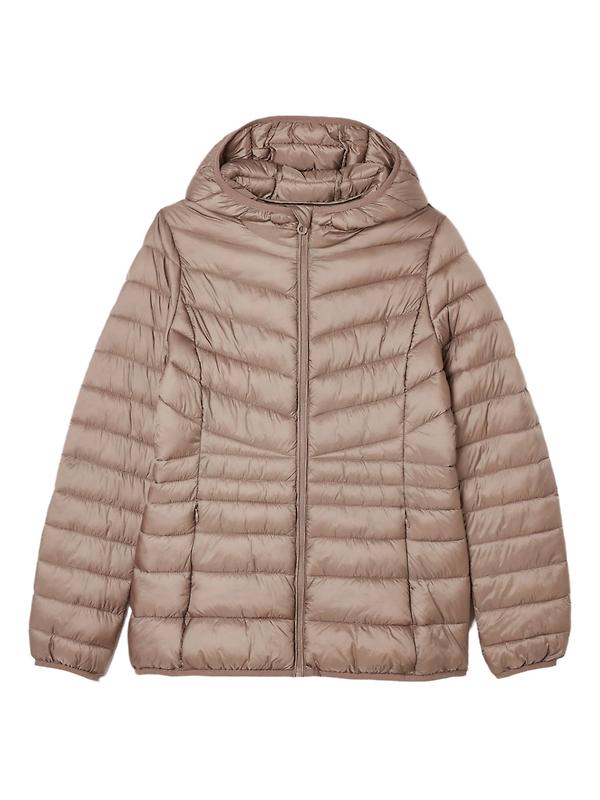 Joules Women's Kenley Showerproof Padded Coat - Neutral Product Image