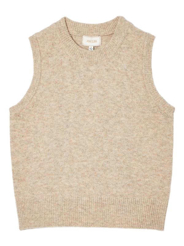 Product image of Joules Women's Holly Knitted Vest - Camel