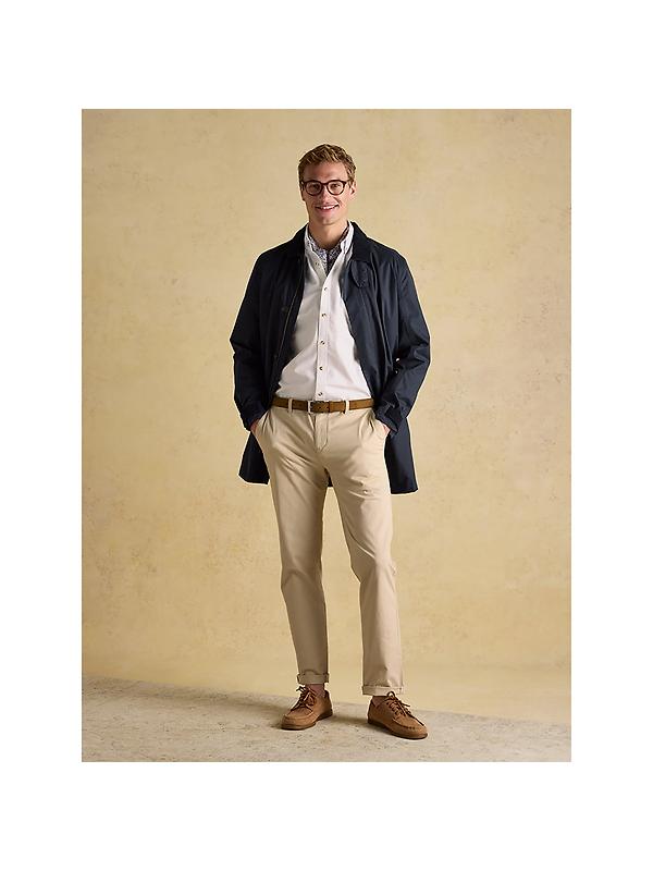 Joules Men's Oxford Long Sleeve Classic Fit Shirt - White Image 7