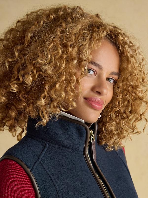 Joules Women's Heritage Fleece Gilet - Navy Image 6