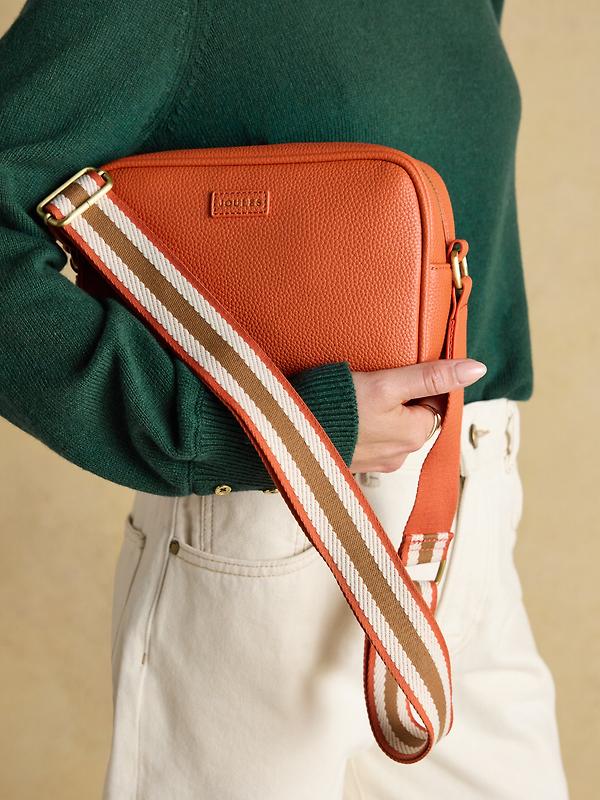 Joules Women's Trent Cross Body Bag - Orange Image 7