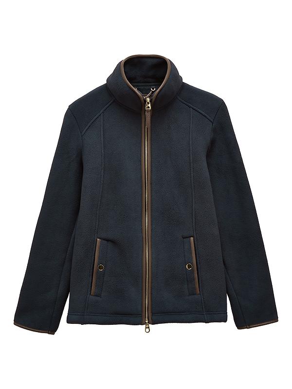 Joules Women's Heritage Full Zip Fleece - Navy Image 1